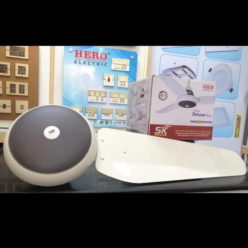 Super Deluxe Multi Brown Sk Fans